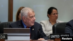 Michael Kozak, alto funcionario del Departamento de Estado de EEUU, durante una reunión del Consejo Permanente de la OEA, el 5 de agosto de 2026.