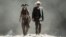 Los actores Johnny Depp (i) en el papel de Tonto (Toro en español) y Armie Hammer (d) en el papel de The Lone Ranger (El Llanero Solitario), durante unas escena de la película "The Lone Ranger" que adelanta su llegada a las salas a este miércoles, justo a