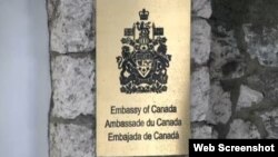 Embajada de Canadá en La Habana.