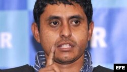 Salvador Alfonso Martínez, presunto jefe regional de la organización delictiva de los Zetas en Nuevo León, Tamaulipas y Coahuila.