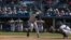 El veterano receptor cubano Brayan Peña, de los Tigres de Detroit.