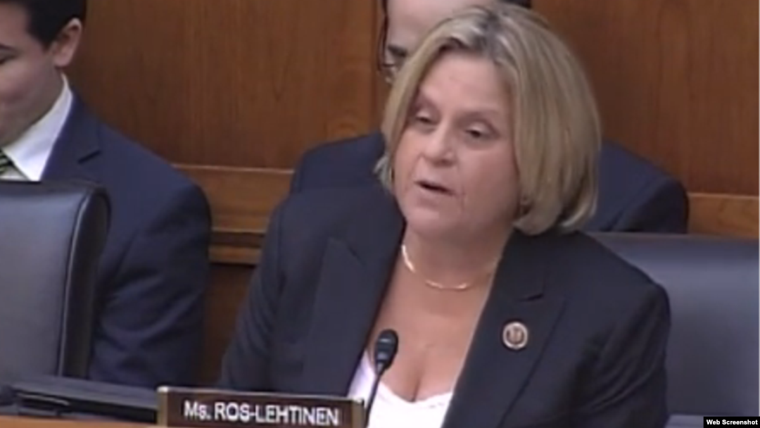 La congresista estadounidense Ileana Ros-Lehtinen.