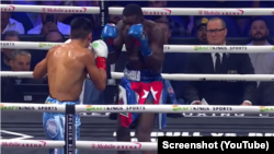 El cubano Yoenli Hernández impuso su mejor boxeo sobre el argentino Francisco Verón.