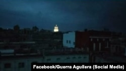 La Habana permanece a oscuras debido a un apagón