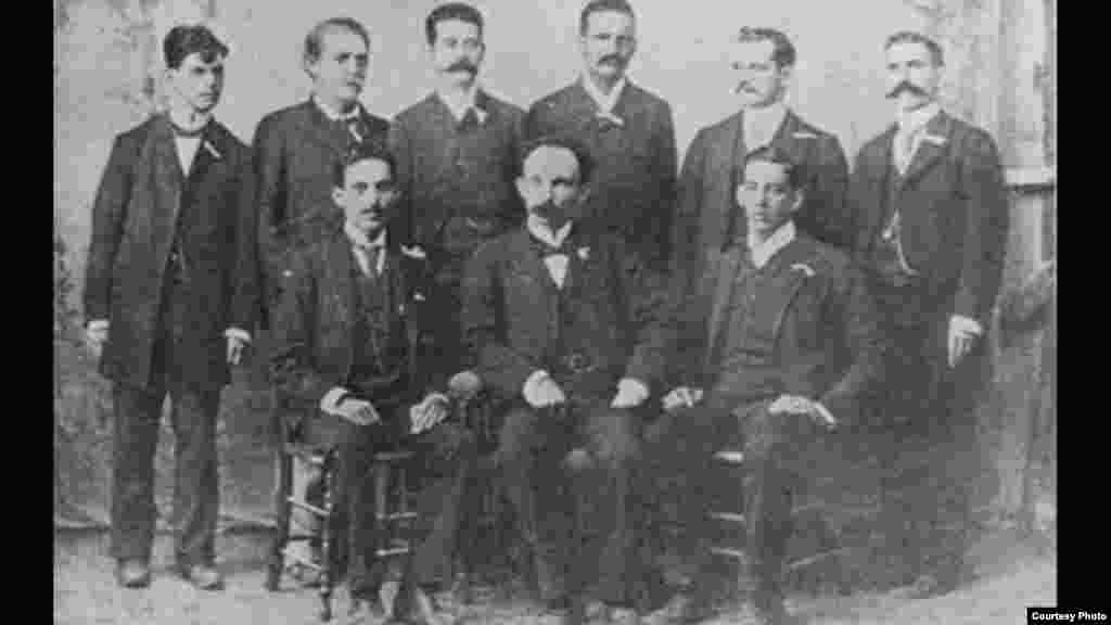 José Martí, en Cayo Hueso, 1891.