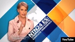 Claudia Gurisatti, directora general del canal de televisión colombiano NTN24