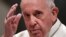 El Papa Francisco en la Basílica San Giovanni en Laterano, Roma.