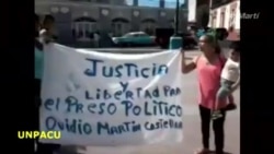 Mujeres protestan en parque Céspedes | Santiago de Cuba