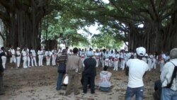 Interrogan a Dama de Blanco que prepara acto por el día de los Derechos Humanos