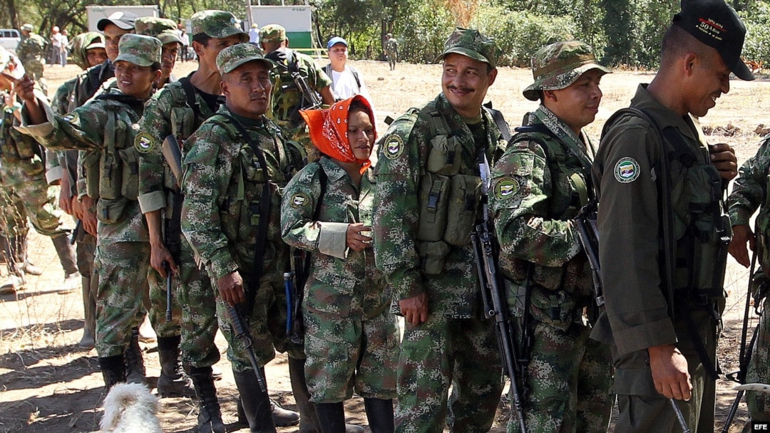 Las FARC son la guerrilla más antigua y numerosa de América, con casi 7.000 integrantes ahora concentrados en 26 puntos del país para dejar las armas. (Archivo)