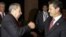 El presidente de México junto a Raúl Castro en una reunión privada en la cumbre del CELAC.