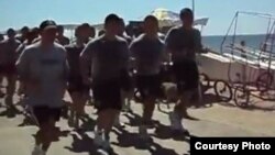 Soldados chilenos en Viña del Mar 