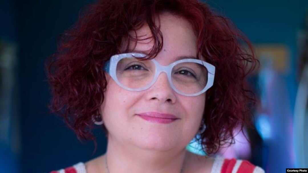 Verónica Cervera "bloguea" sobre cocina cubana. Foto: Rainy Silvestre.