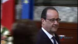 El Presidente de Francia, Francois Hollande llega a Cuba en visita oficial
