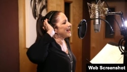 La cantante cubanoamericana Gloria Estefan.