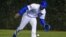 El jardinero derecho de los Cachorros de Chicago Jorge Soler.