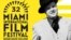 Cartel del Festival Internacional de Cine de Miami.
