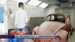 Un taller para VW Beetle en el corazón de "La Timba", en La Habana