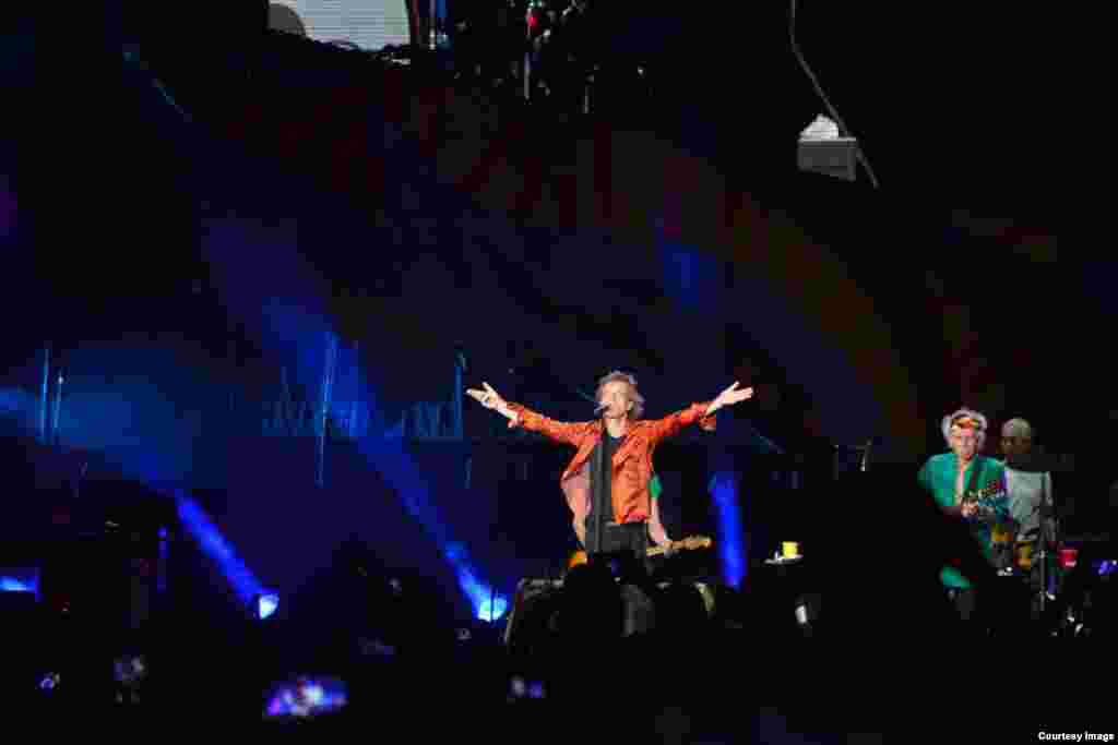 Concierto de Rolling Stones en La Habana