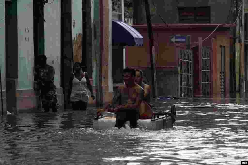 Afectaciones de Irma en La Habana. Foto Elio Delgado. 