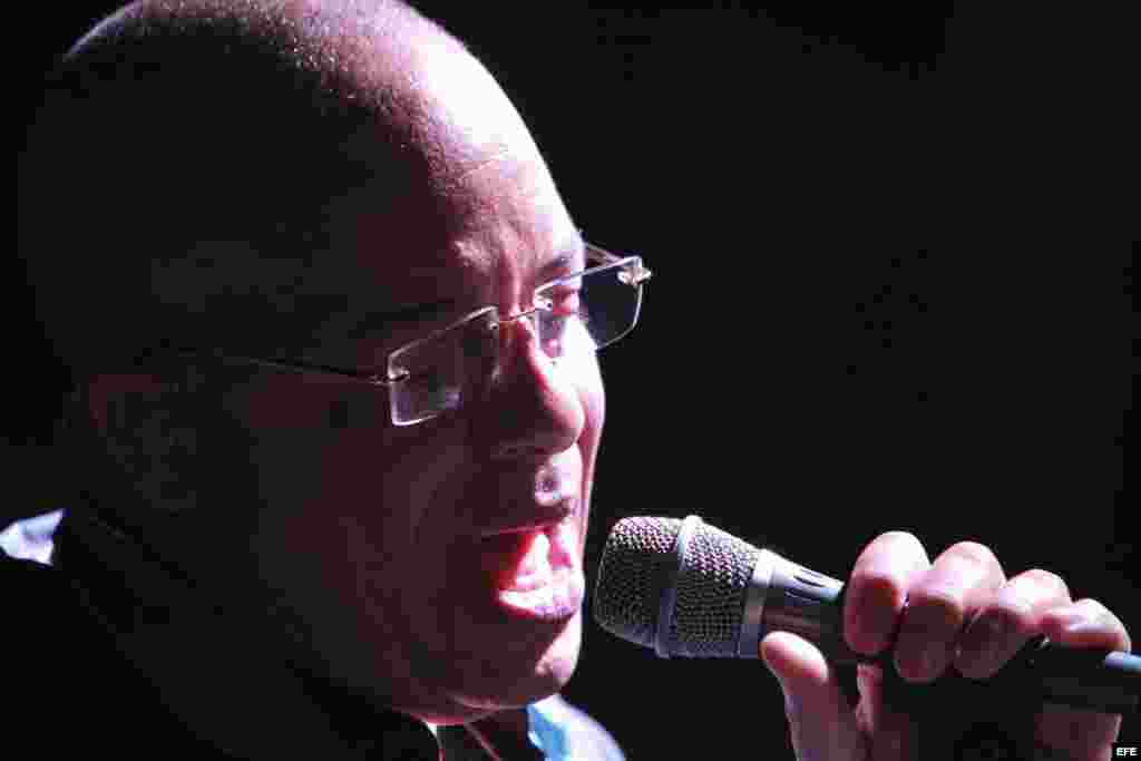Isacc Delgado en el Festival Habanarte 2014. 