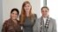 En esta foto publicada en la cuenta de Twitter de Samantha Power, la embajadora de EEUU ante la ONU posa junto Rosa María Payá y Ofelia Acevedo. 