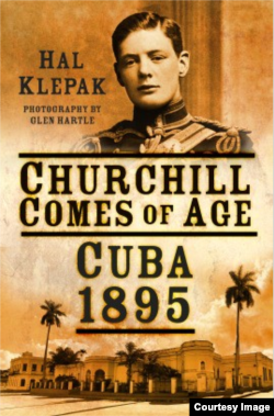 La portada de "Churchill Comes of Age: Cuba 1895".