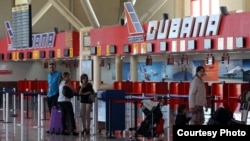 La Terminal 1 del Aeropuerto José Martí de La Habana, por donde entran y salen los vuelos nacionales.