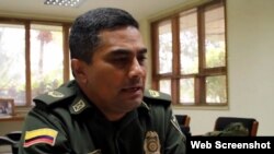 Coronel Jaime Humberto Rojas, comandante de la policía de Urabá.