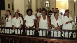Acto de repudio a Damas de Blanco en Matanzas