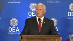 Mike Pence anunció sanciones contra funcionarios del gobierno de Venezuela 