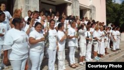 Las Damas de Blanco celebran el día de los Reyes Magos