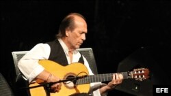 El guitarrista español, Paco de Lucía en foto de archivo