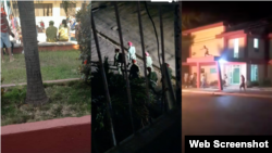 Militarización en Morón tras las recientes protestas.