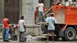 Pésimas condiciones para trabajadores comunales en Cuba
