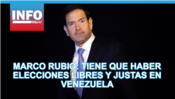 Marco Rubio: tiene que haber elecciones libres y justas en Venezuela