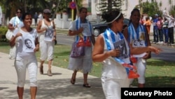 Damas de Blanco en Cuba.