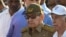 Raúl Castro en la marcha del 1 de Mayo en La Habana.