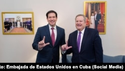  Mike Hammer se reunió con el secretario de Estado, Marco Rubio