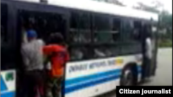 Reporta Cuba. Transporte público. Foto: Abel López. 