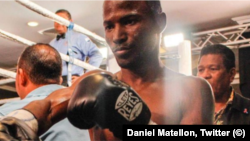 Daniel Matellón, pugilista cubano y campeón mundial a pesar del coronavirus y del silencio de la prensa oficial en su país natal.