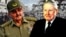 Raúl Castro y Augusto Pinochet 