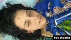 Arianna López Roque lleva ya 13 días en huelga de hambre. (Facebook/Jorge Luis García Pérez "Antúnez")