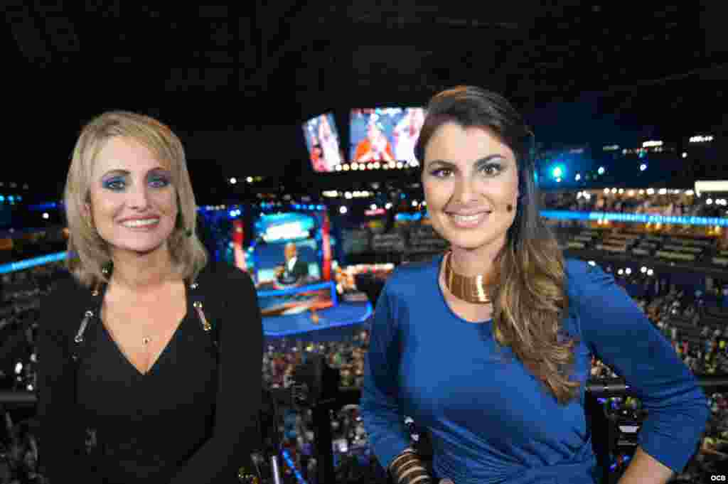 Karen Caballero y Vanessa Ruiz