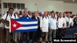 Médicos cubanos en Ecuador: (Foto: Facebook)