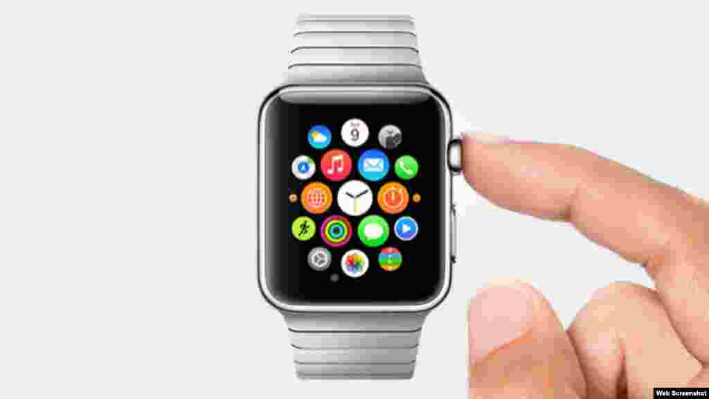 El iWatch presentado por Apple.