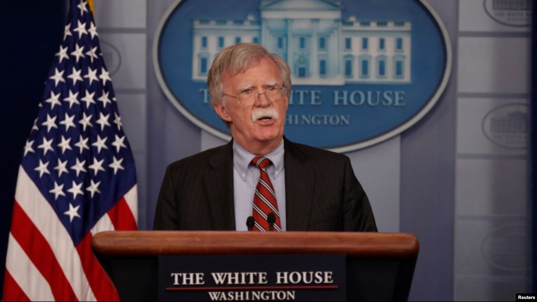 El asesor de Seguridad Nacional, John Bolton.