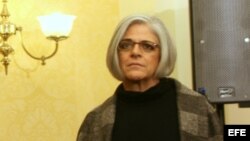 Judy Gross, esposa del contratista estadounidense encarcelado en Cuba, Alan Gross.