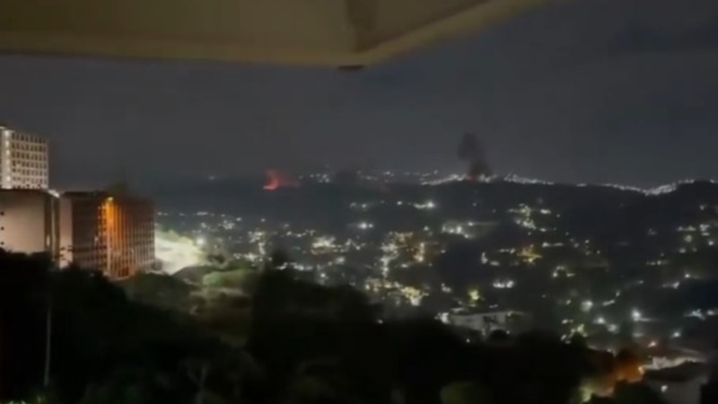 Explosiones sacuden Caracas y otras partes de Venezuela