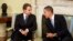 Barack Obama se reune en la Casa Blanca con el jefe del gabinete español José Luis Rodríguez Zapatero.